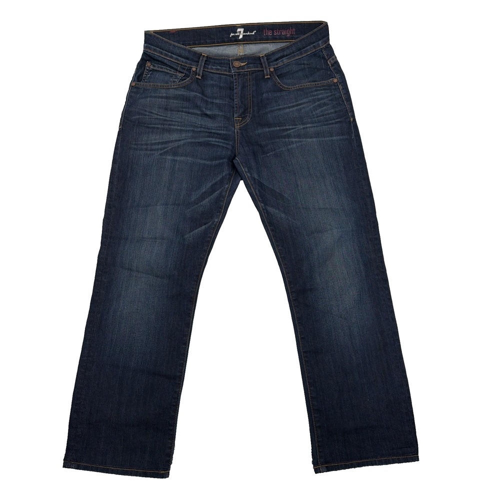 7 For All Mankind Jeans Men 36 Denim The Straight